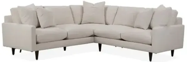 Onslow Crypton Sectional - Ivory - Handcrafted