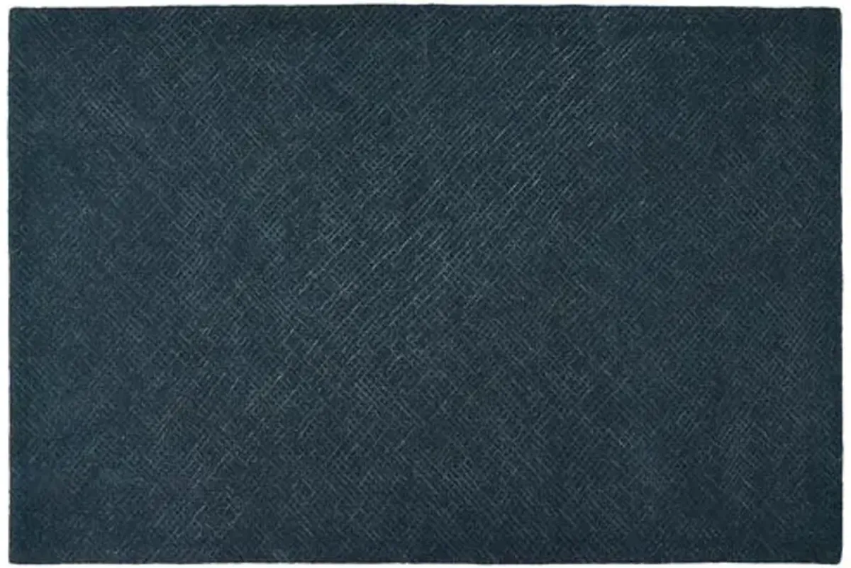 Regis Rug - Indigo/Denim - Blue - Blue