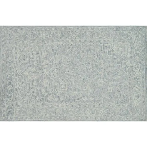 Janet Rug - Slate/Blue - Blue