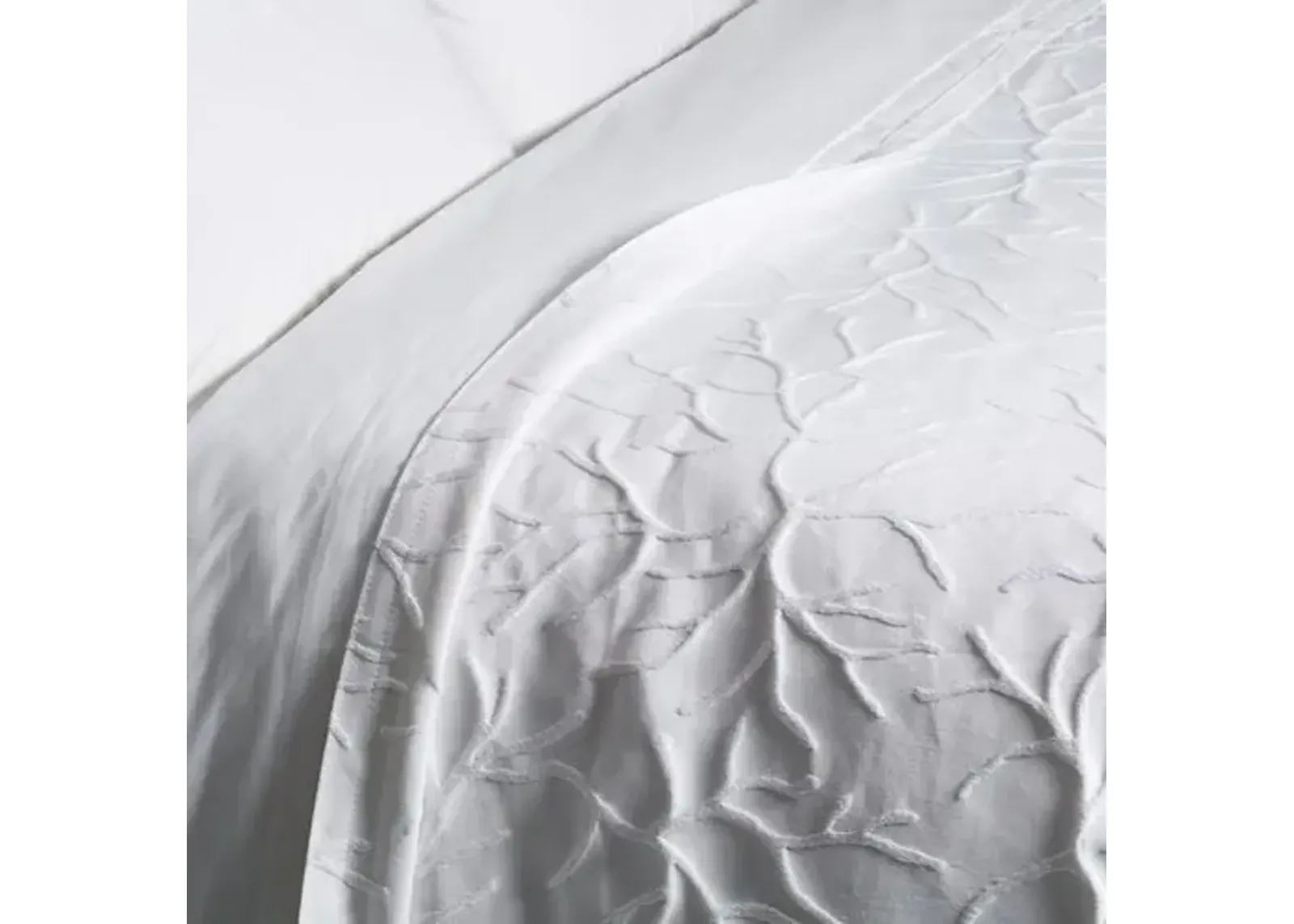 Glory Coverlet - White - Belle Epoque