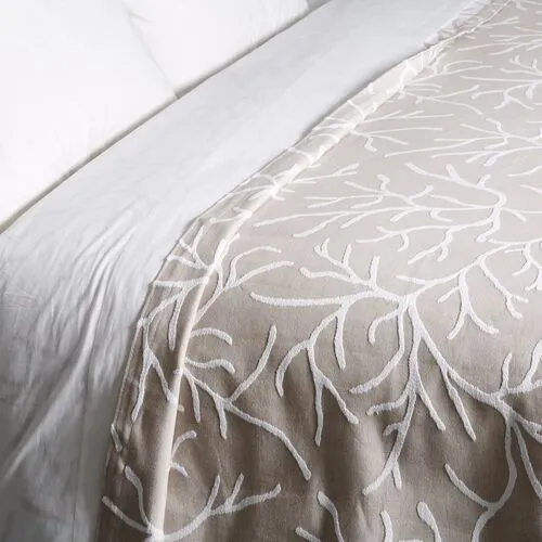 Glory Coverlet - Taupe - Belle Epoque - Gray