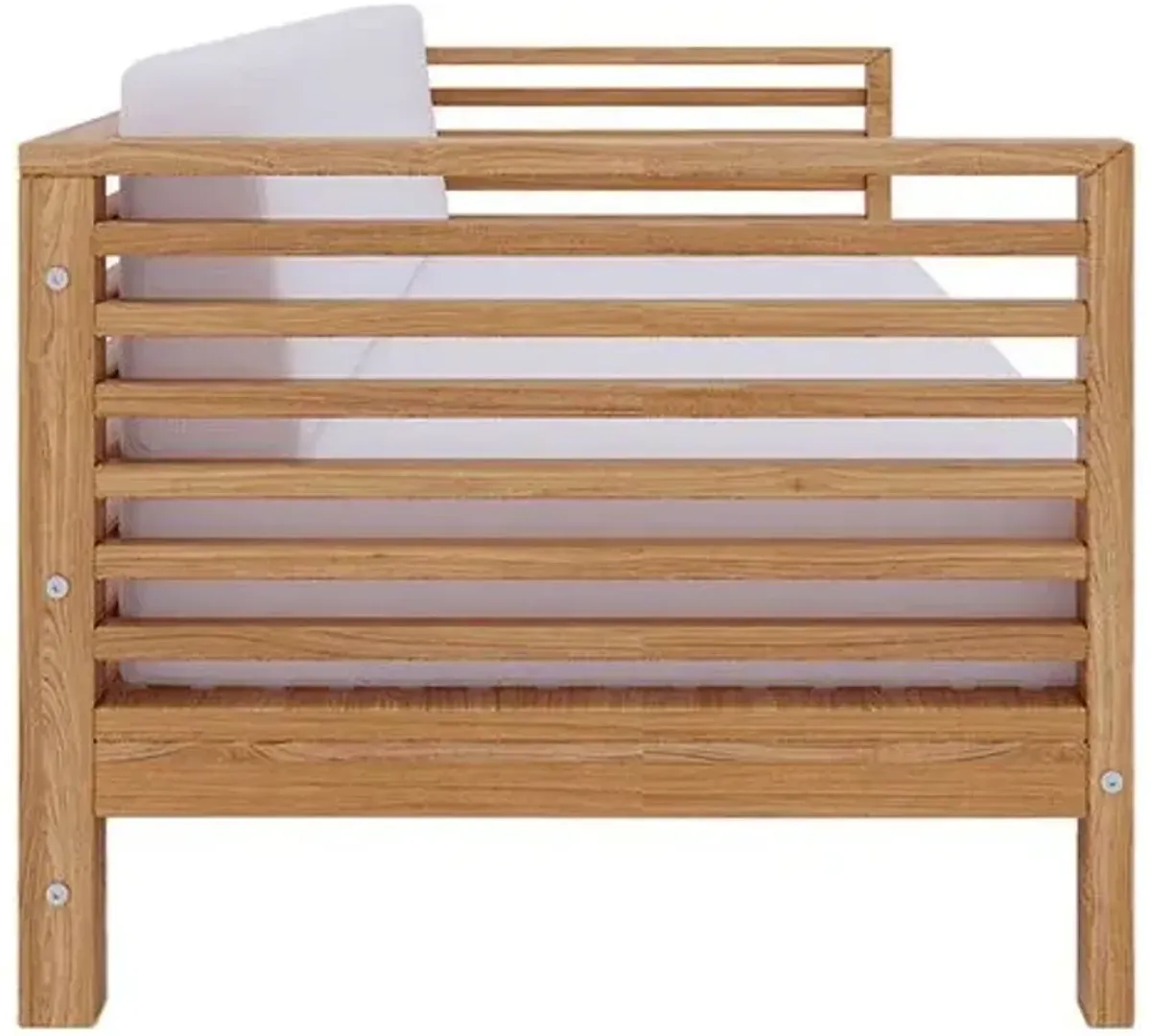 Summer Outdoor Bench - Natural Sunbrella