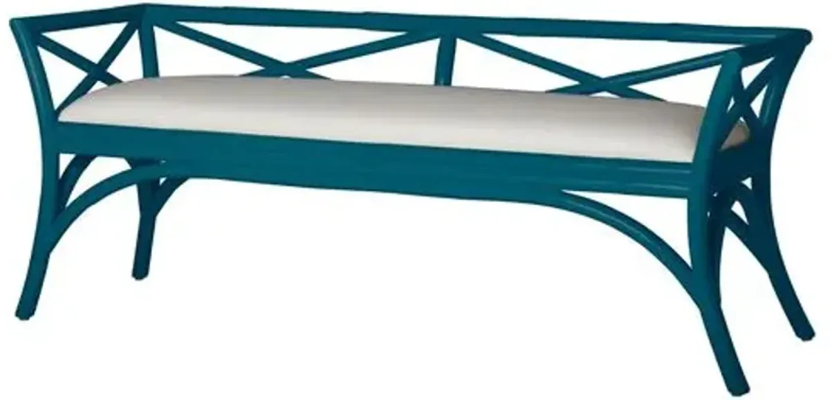 Charlotte Bench - Pacific Blue