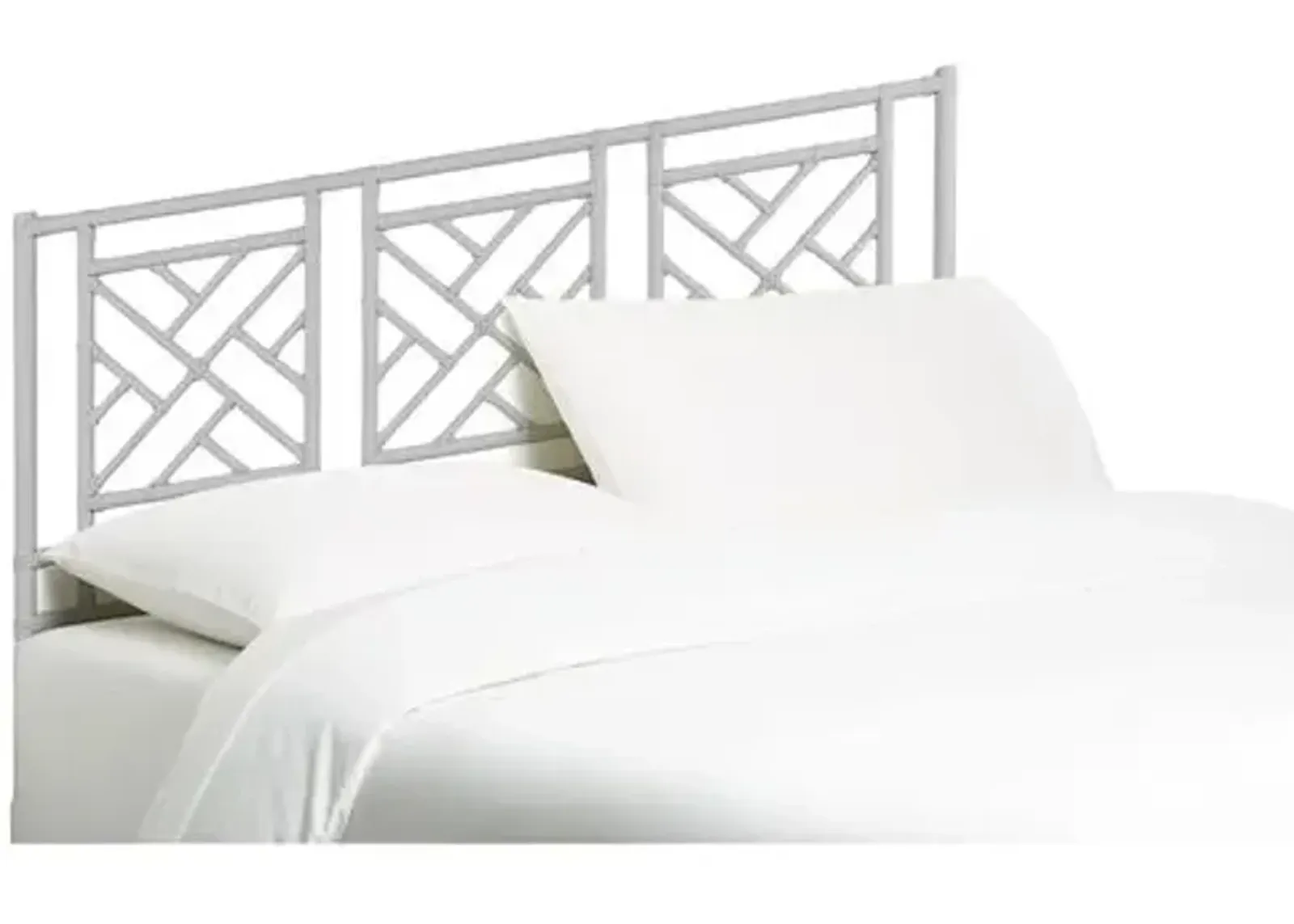 Chippendale Headboard - White