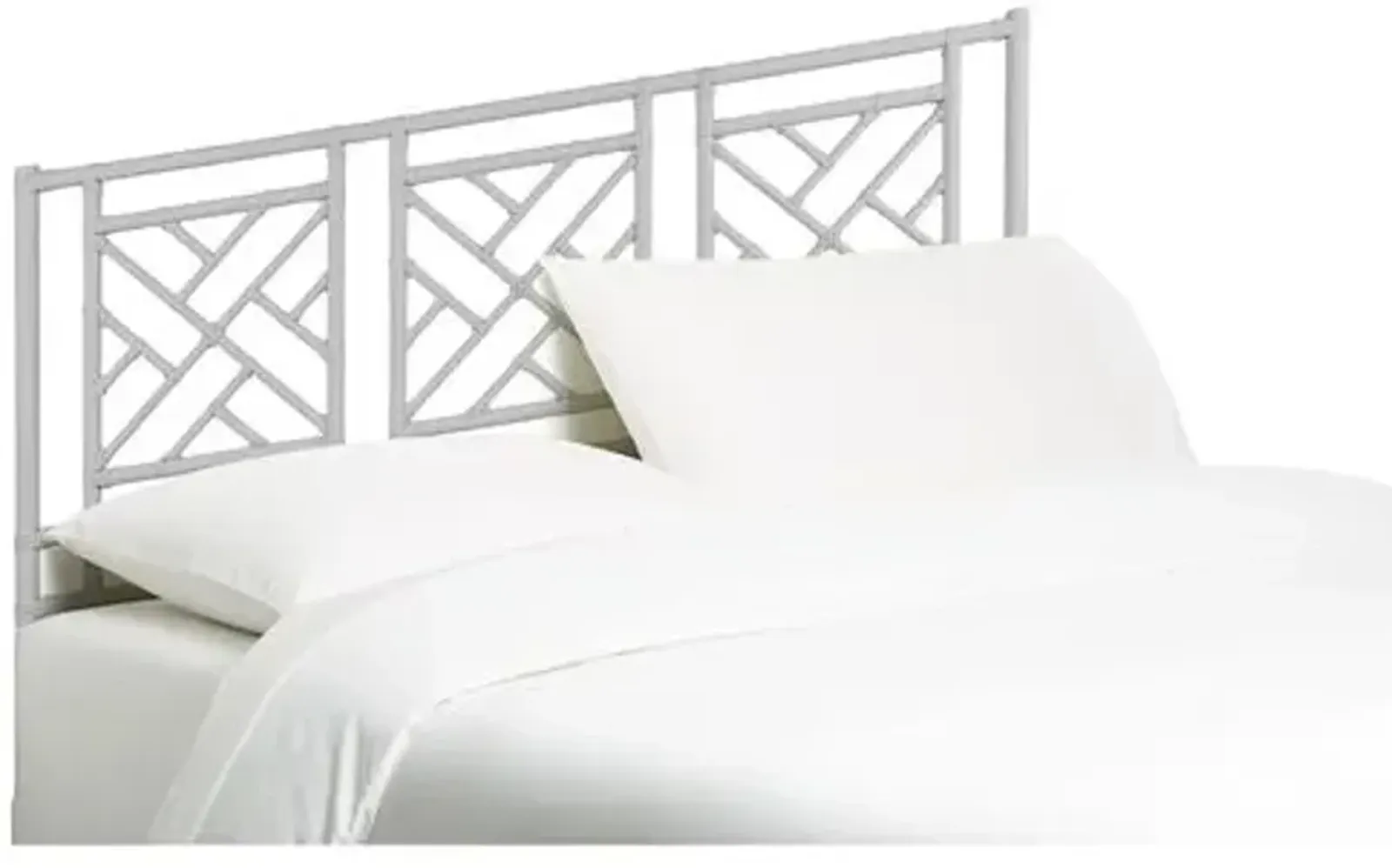 Chippendale Headboard - White