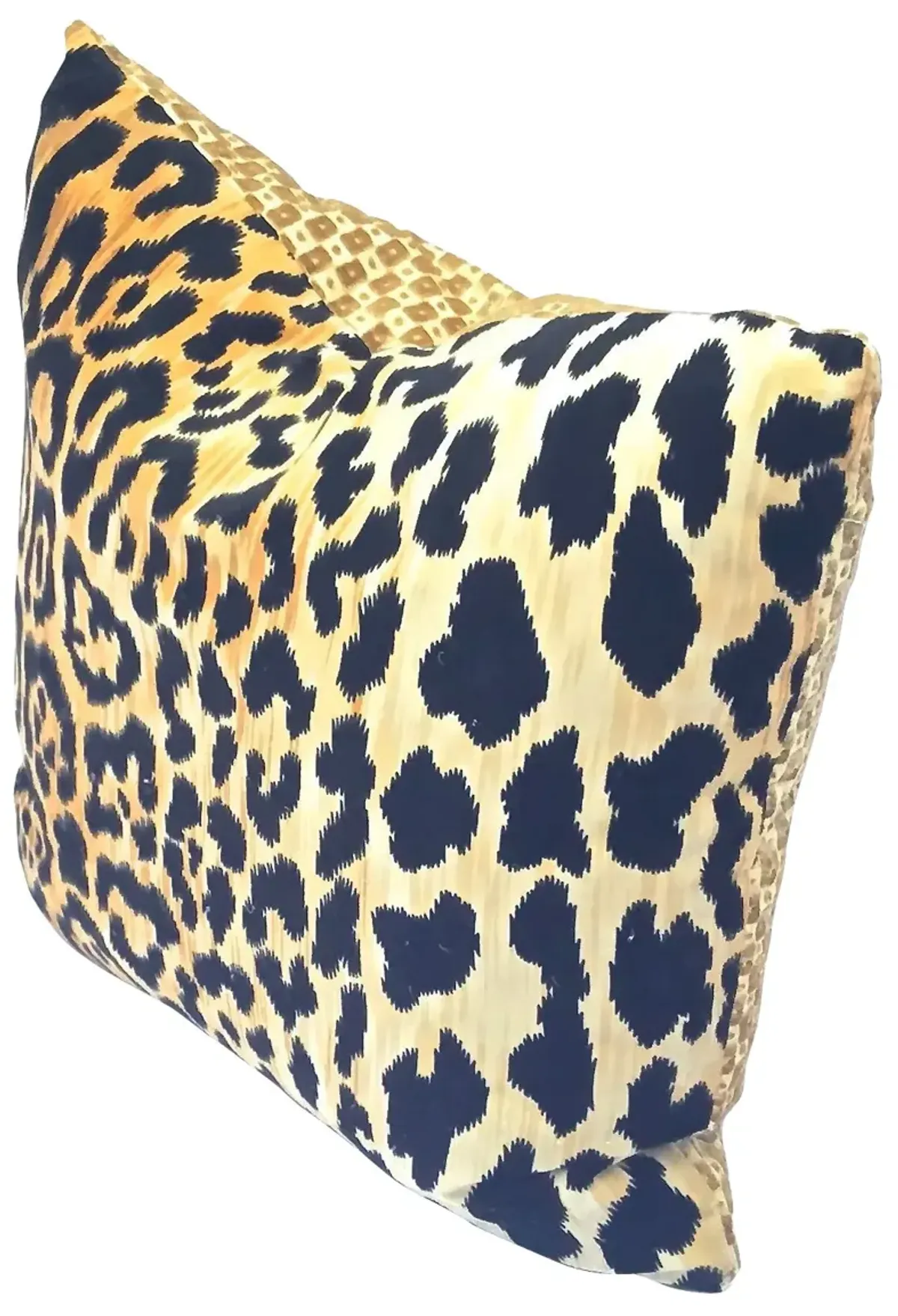 Velvet Leopard Pillow - Vermilion Designs