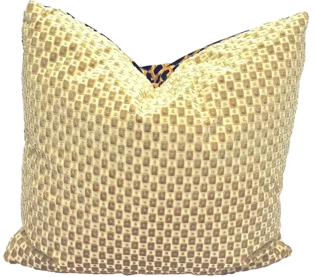 Velvet Leopard Pillow - Vermilion Designs