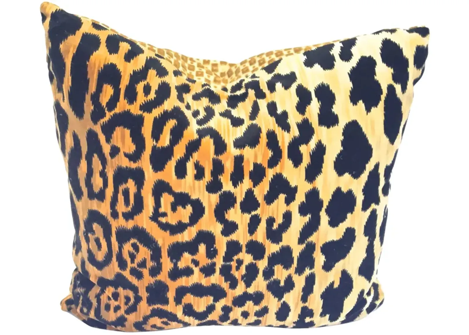 Velvet Leopard Pillow - Vermilion Designs