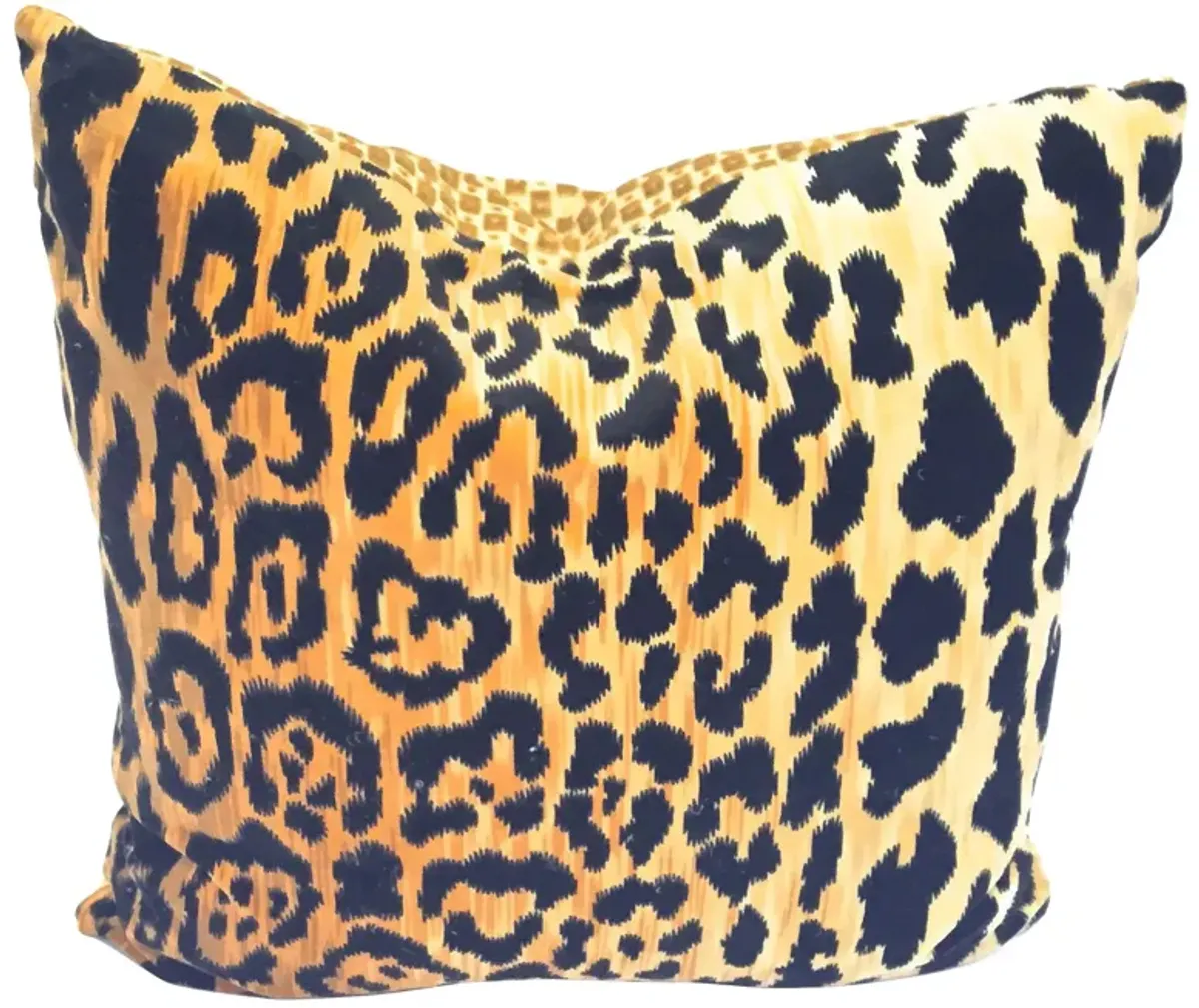 Velvet Leopard Pillow - Vermilion Designs