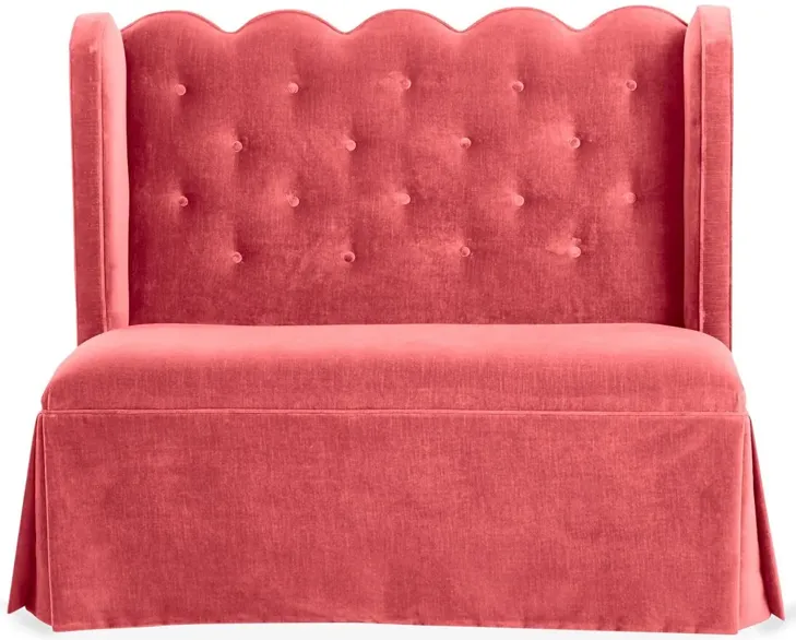 Regina Scallop Banquette