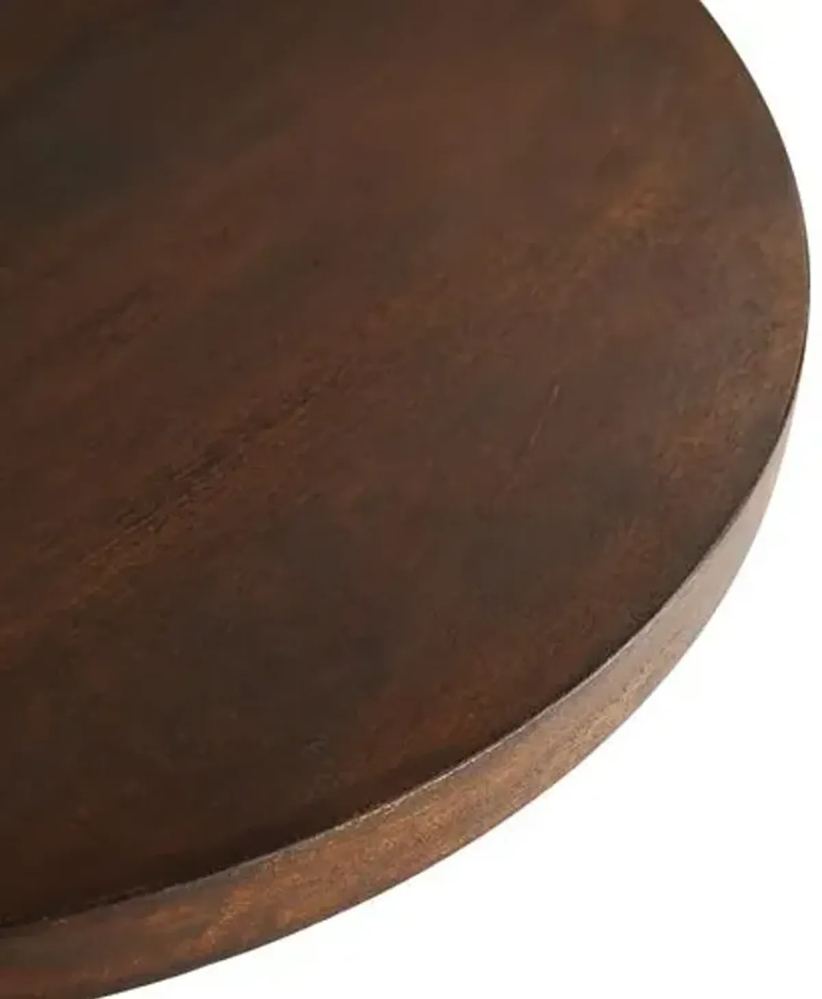 Darby Side Table - Dark Walnut - Arteriors - Brown