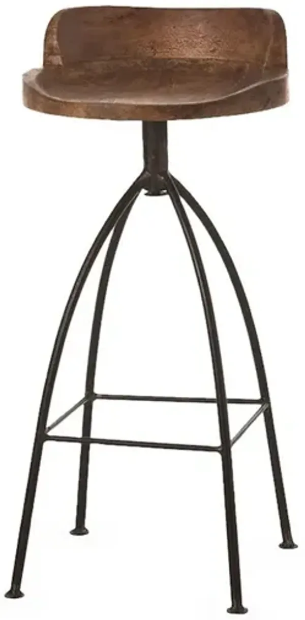 Hinkley Barstool - Brown - Arteriors