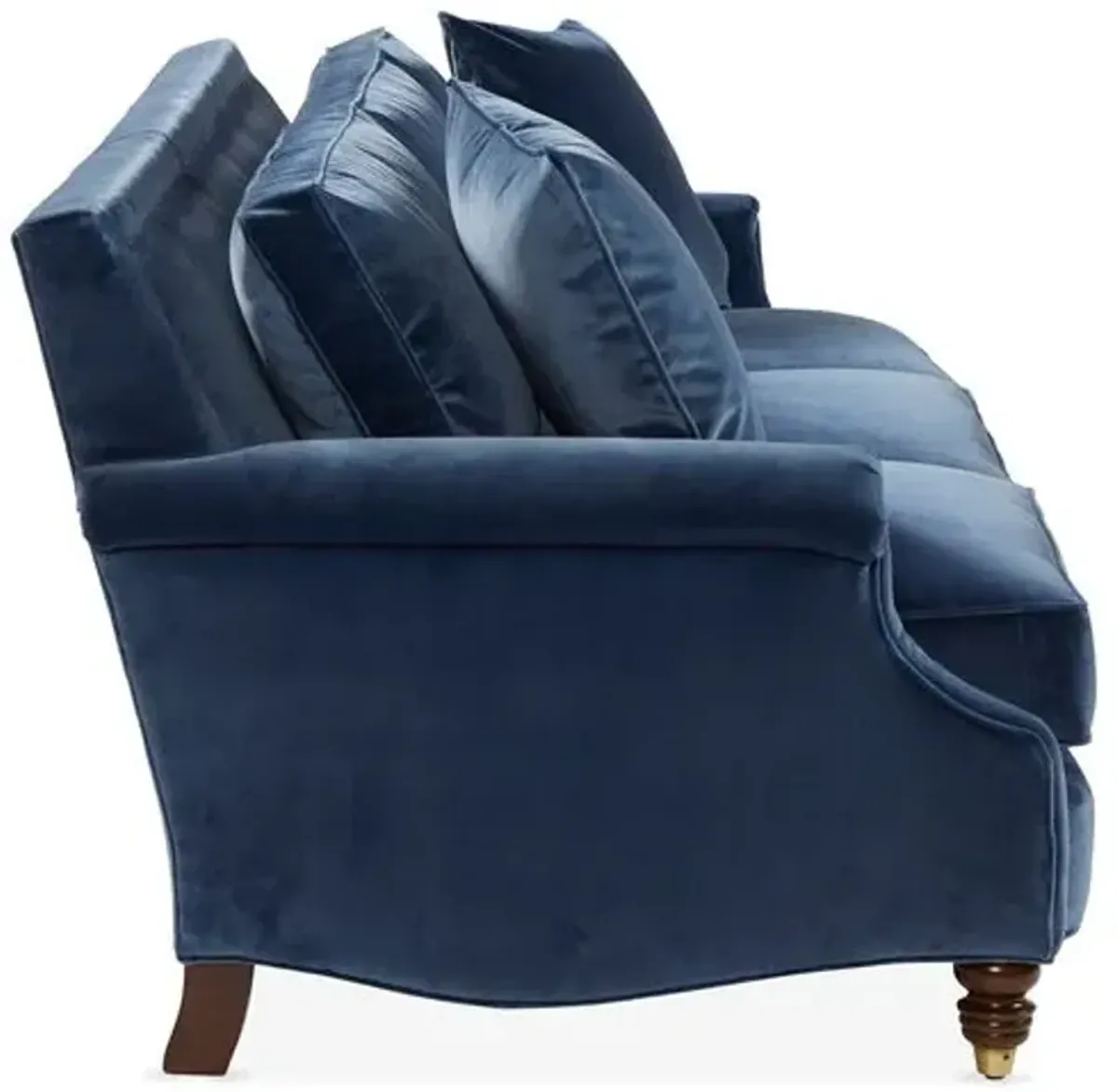 Webster Sofa - Marine Blue - Miles Talbott - Handcrafted