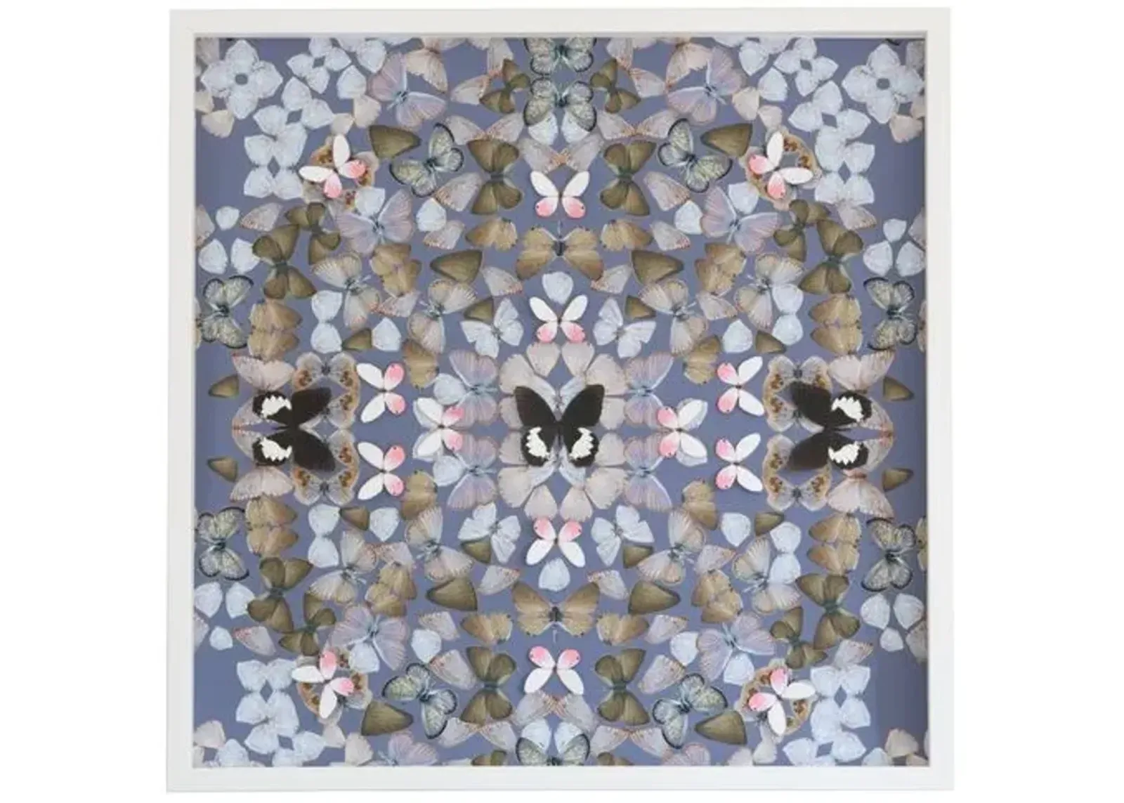 Dawn Wolfe - Butterfly Construction: Periwinkle - Dawn Wolfe Design - Blue