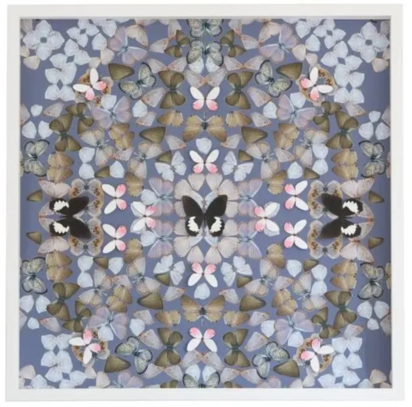 Dawn Wolfe - Butterfly Construction: Periwinkle - Dawn Wolfe Design - Blue