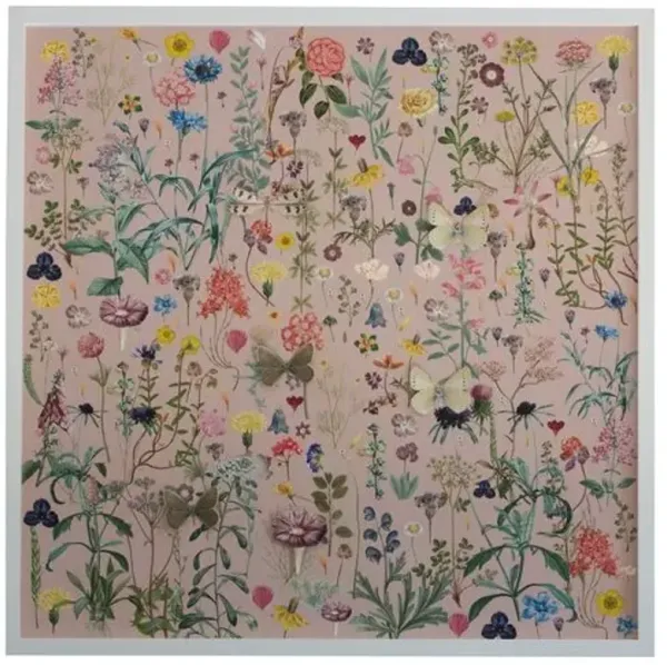 Dawn Wolfe - 3D Flower Pattern: Pink - Dawn Wolfe Design