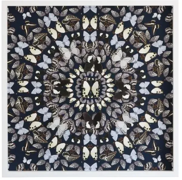 Dawn Wolfe - Butterfly Construction: Navy - Dawn Wolfe Design - Blue