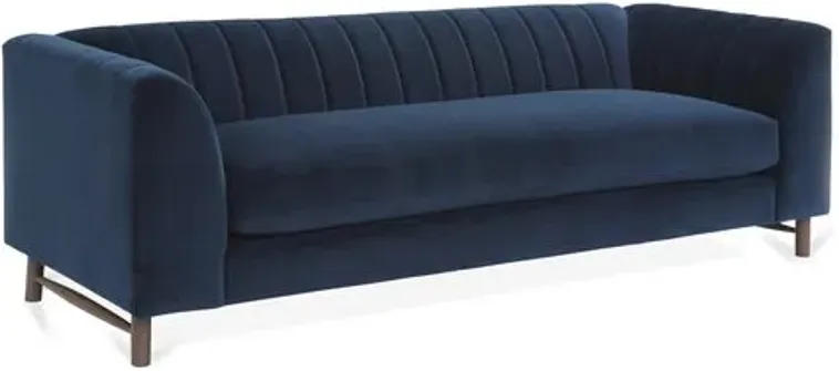 Alden Velvet Sofa