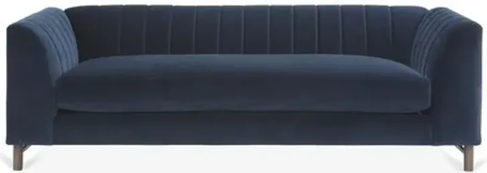 Alden Velvet Sofa