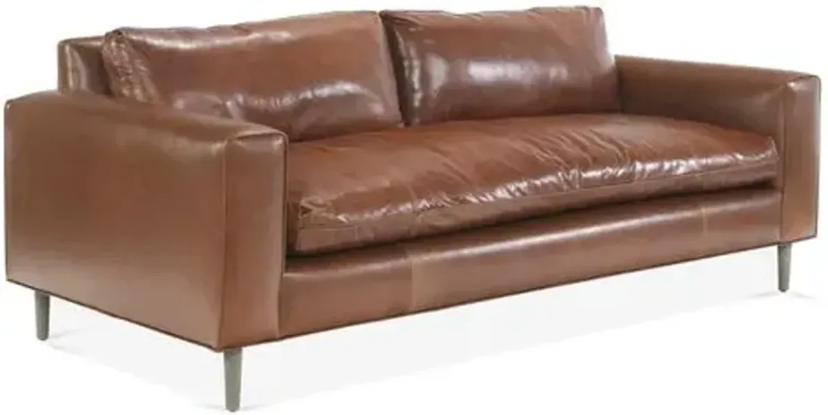 Rumsey Leather Sofa