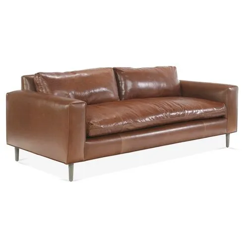 Rumsey Leather Sofa