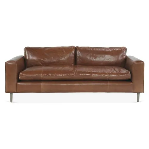 Rumsey Leather Sofa