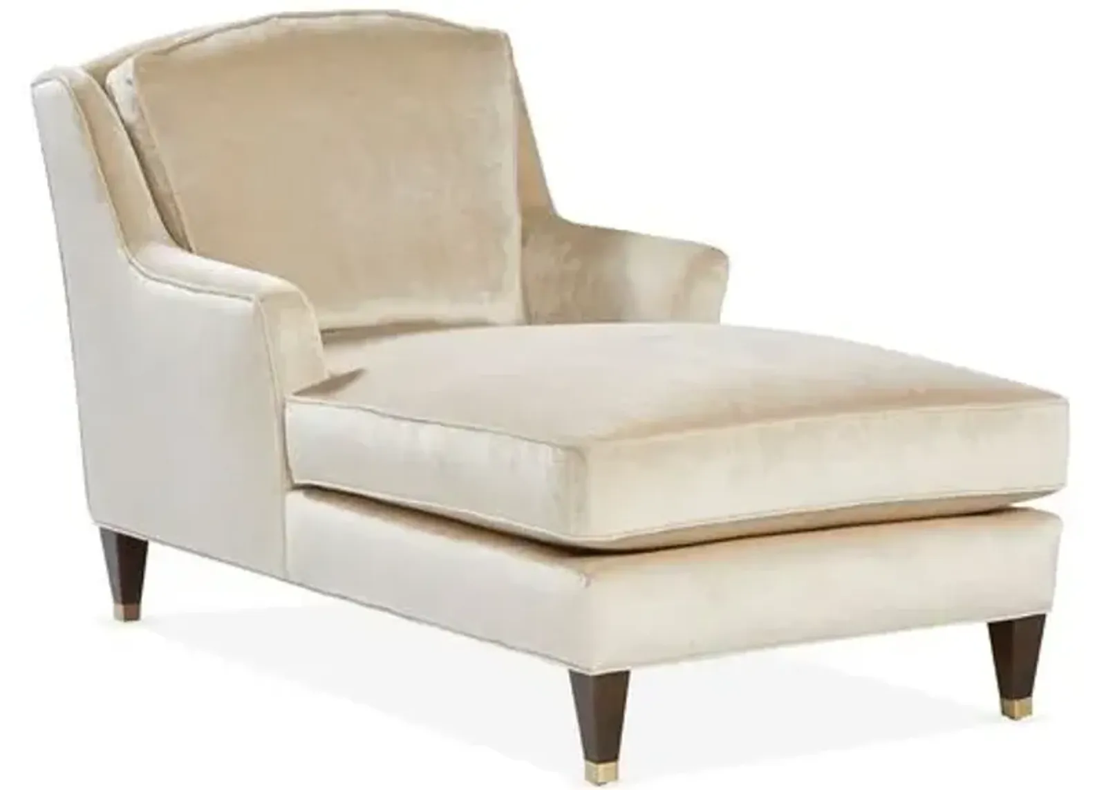 Kiely Chaise - Beige - Massoud - Comfortable, Sturdy, Stylish