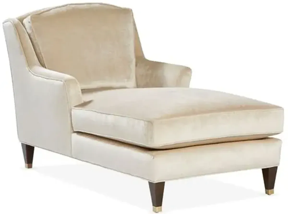 Kiely Chaise - Beige - Massoud - Comfortable, Sturdy, Stylish