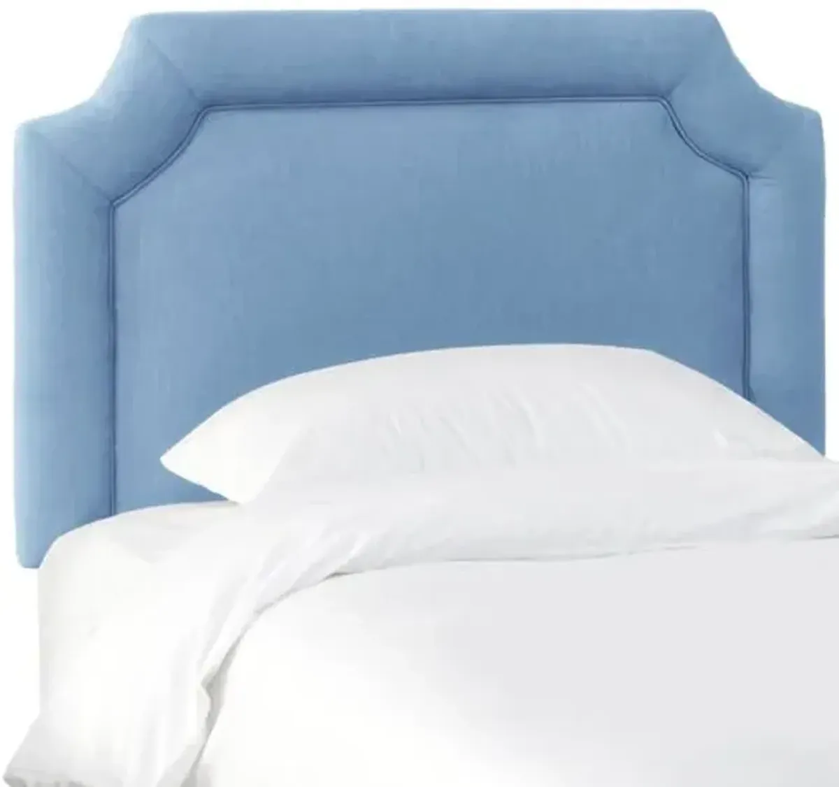 Morgan Kids' Headboard - Handcrafted - Blue