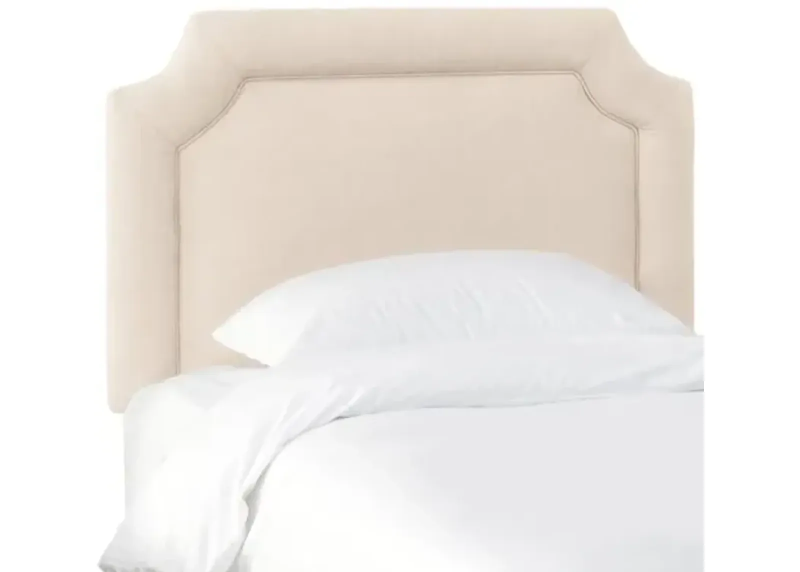 Morgan Kids' Headboard - Handcrafted - Beige