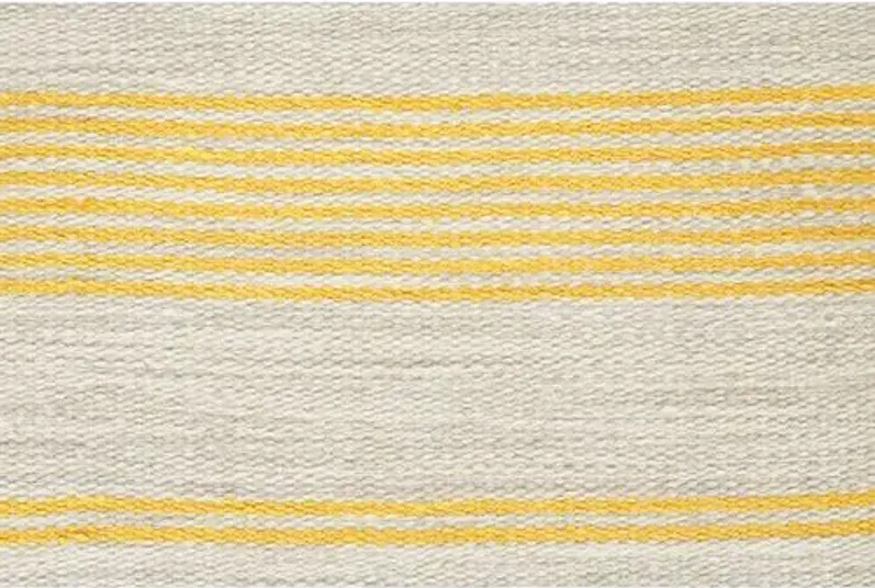 Gilford Outdoor Rug - Gold/White - Yellow - Yellow