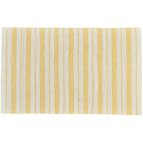 Gilford Outdoor Rug - Gold/White - Yellow - Yellow