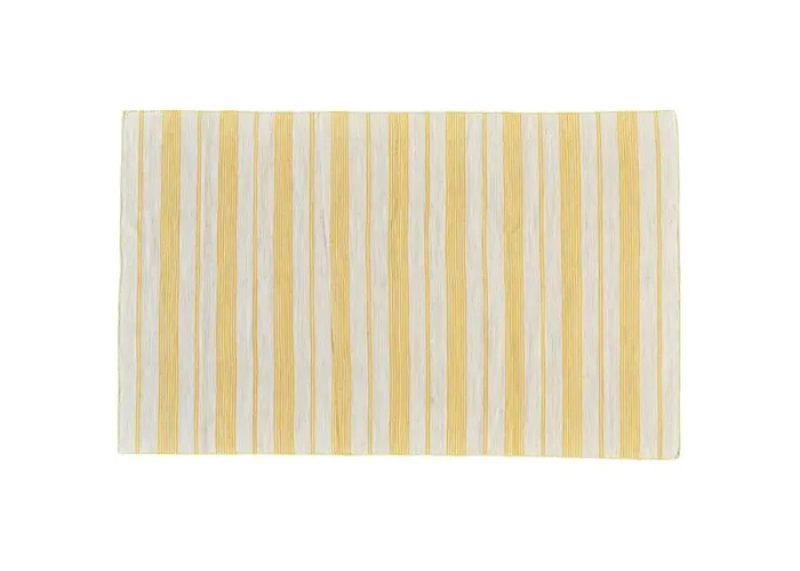 Gilford Outdoor Rug - Gold/White - Yellow - Yellow