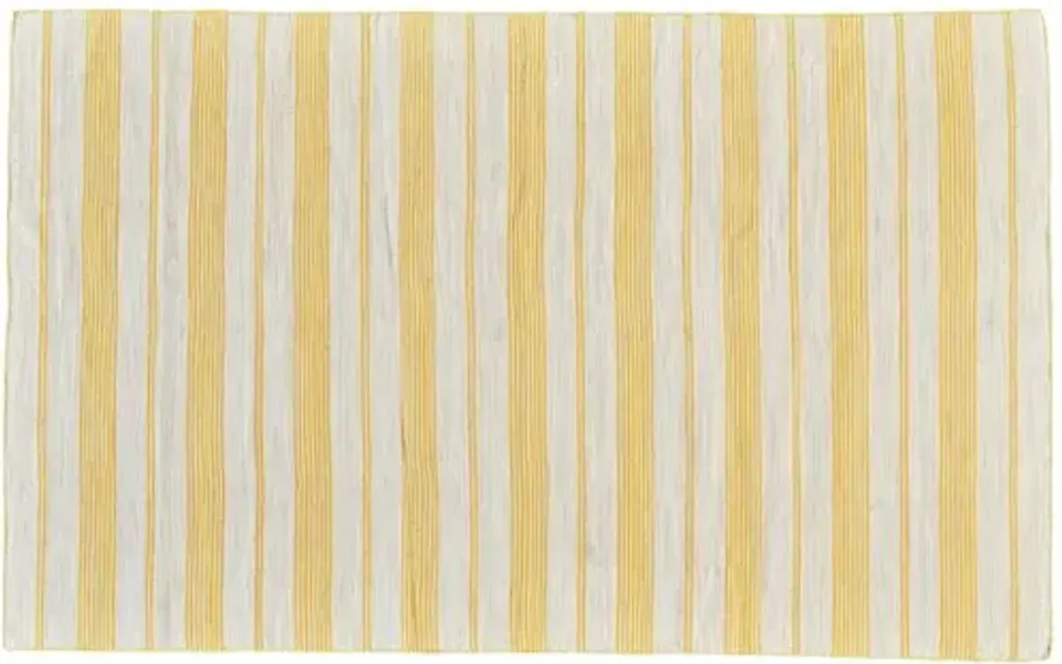 Gilford Outdoor Rug - Gold/White - Yellow - Yellow