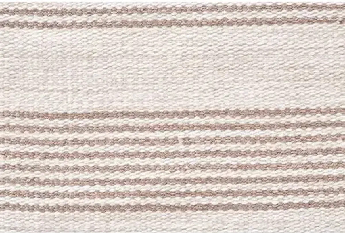 Gilford Outdoor Rug - Mushroom/White - Beige - Beige