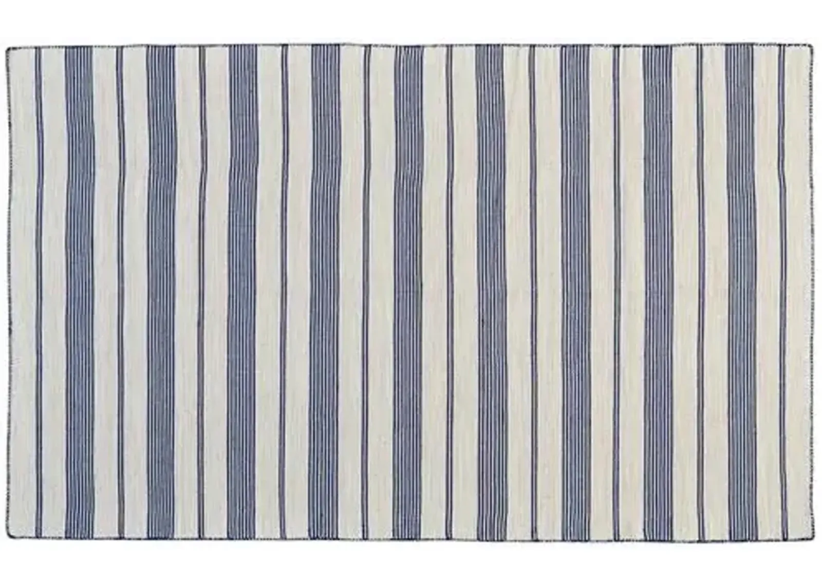 Gilford Outdoor Rug - Navy/White - Blue - Blue