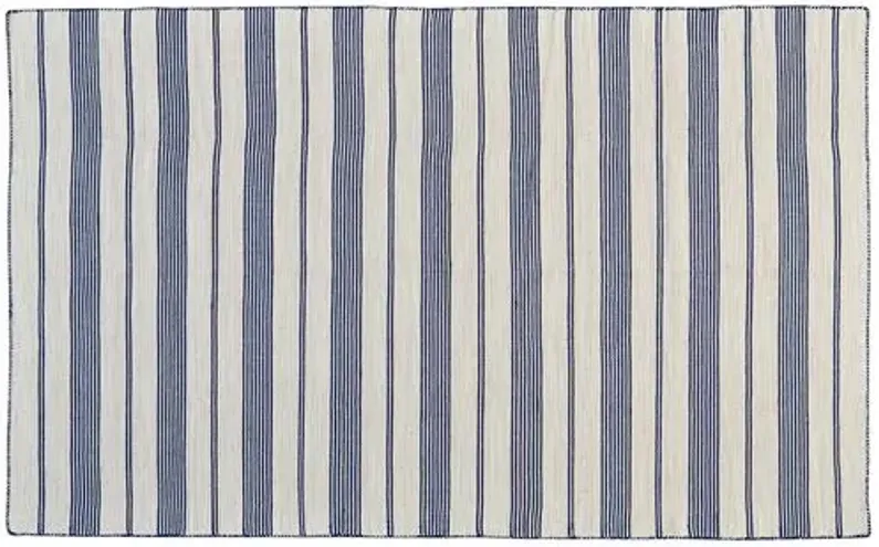 Gilford Outdoor Rug - Navy/White - Blue - Blue