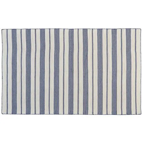 Gilford Outdoor Rug - Navy/White - Blue - Blue