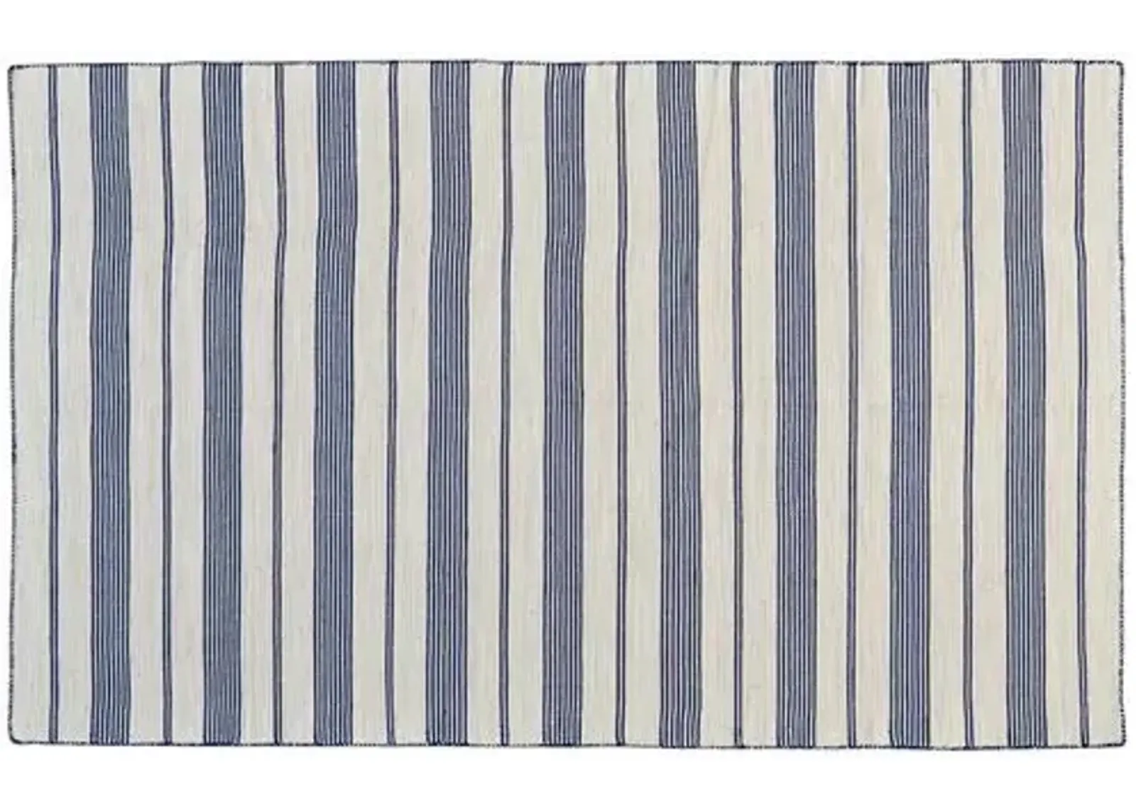 Gilford Outdoor Rug - Navy/White - Blue - Blue