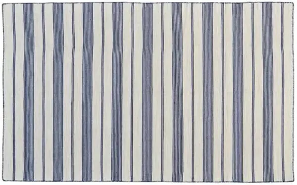 Gilford Outdoor Rug - Navy/White - Blue - Blue