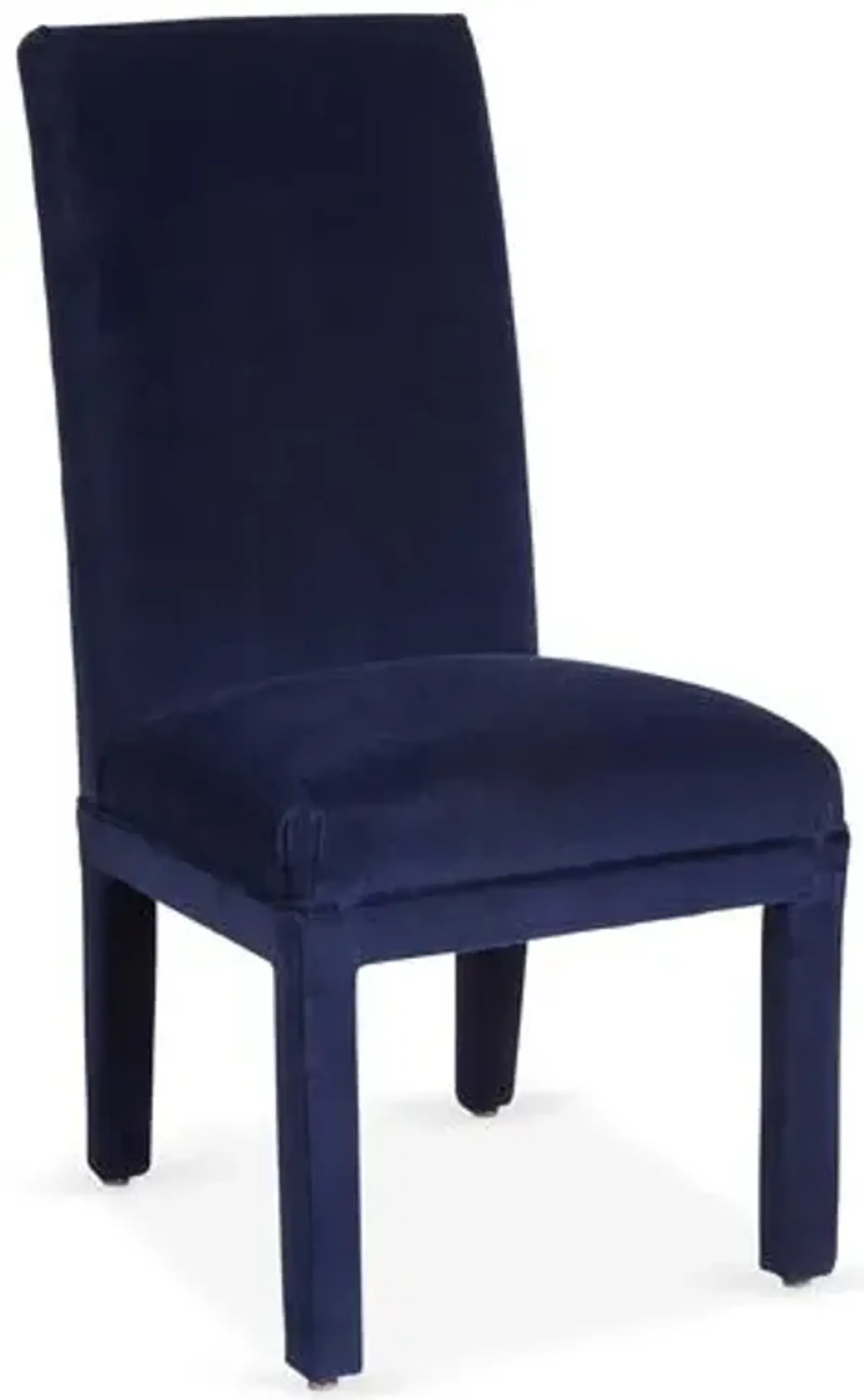 Monroe Side Chair - Velvet - Blue