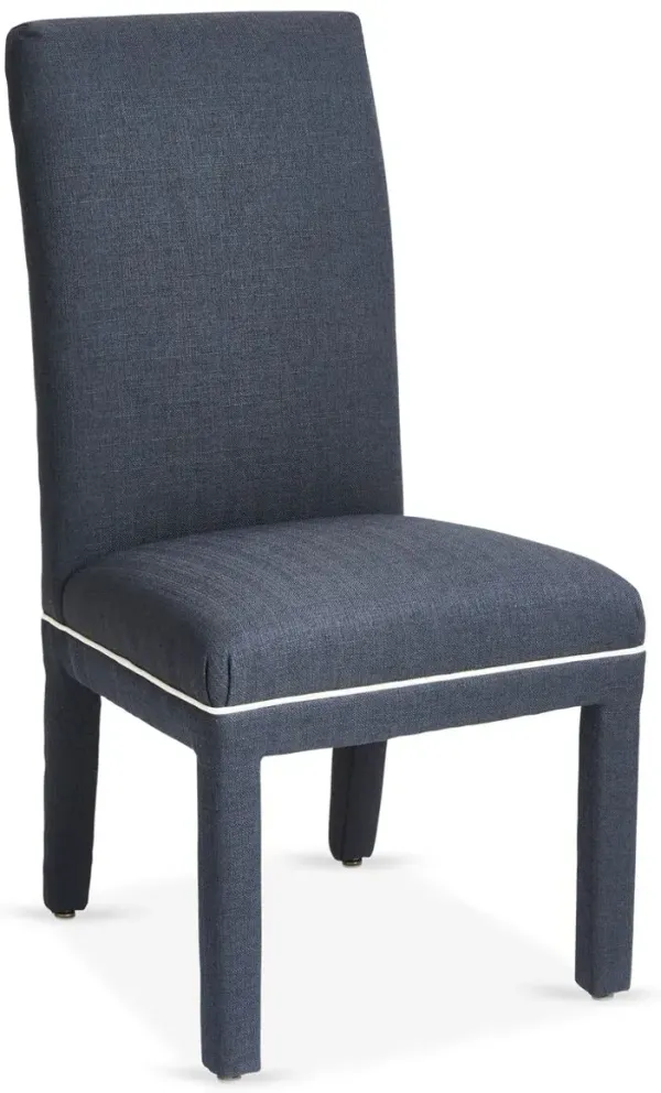 Monroe Side Chair, Contrast Welt Crypton