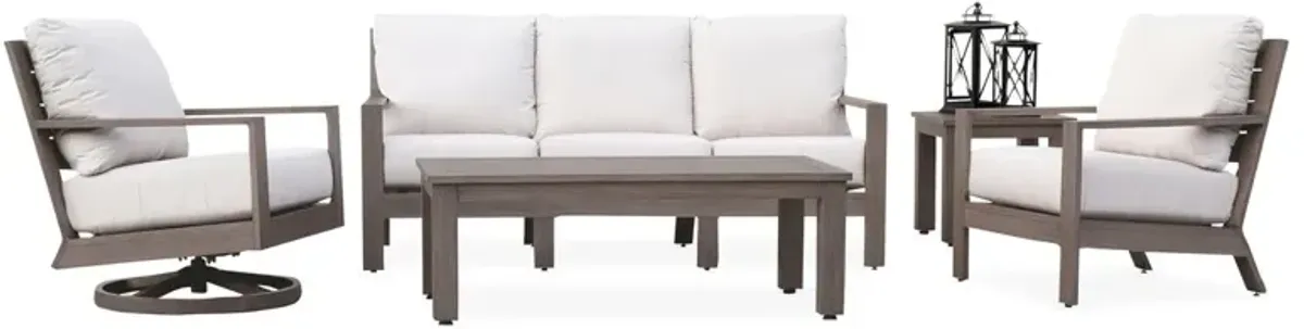 Farren Outdoor Coffee Table, Driftwood