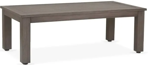 Farren Outdoor Coffee Table, Driftwood