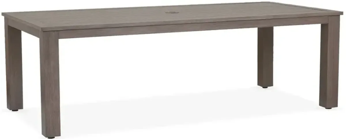 Farren Outdoor Dining Table, Driftwood
