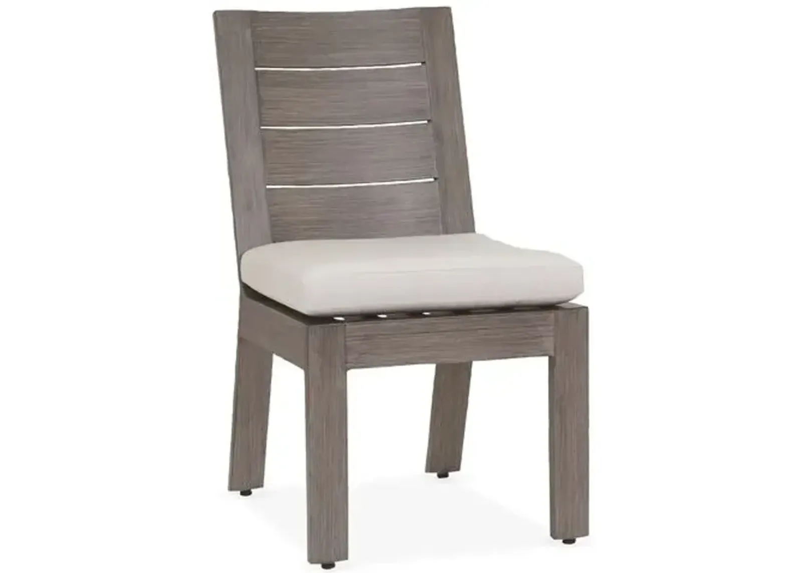 Farren Outdoor Side Chair - Canvas Sunbrella - Gray