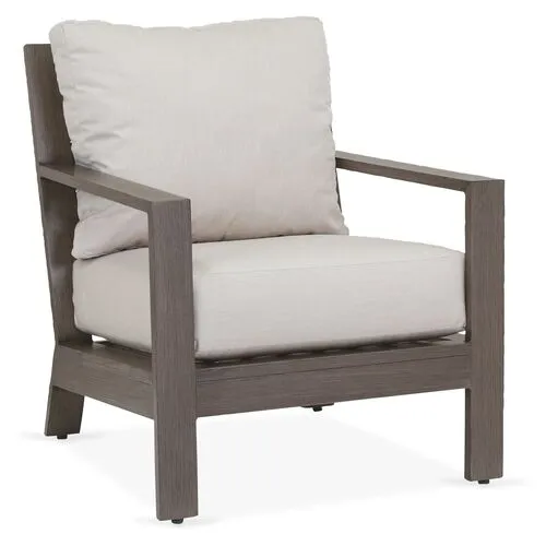 Farren Outdoor Club Chair - Canvas Sunbrella