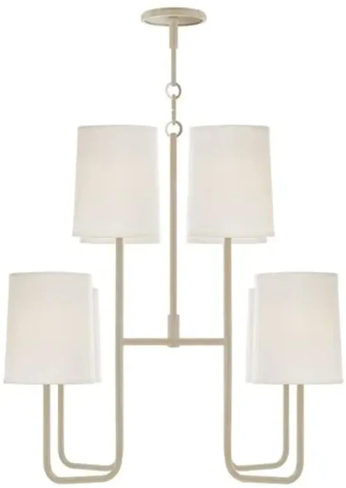 Visual Comfort - Go Lightly Chandelier - China White