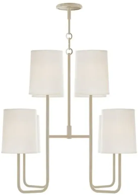 Visual Comfort - Go Lightly Chandelier - China White