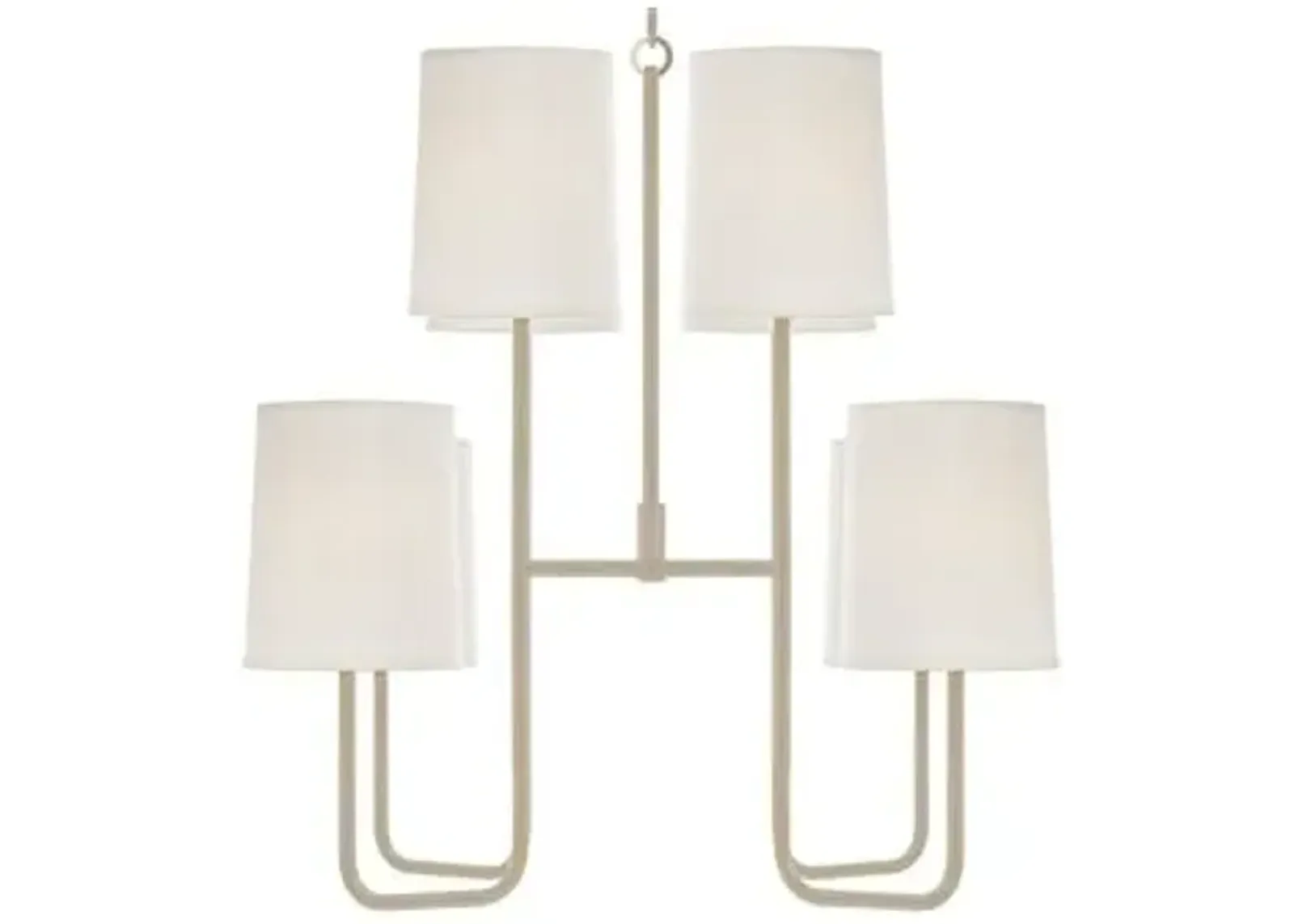 Visual Comfort - Go Lightly Chandelier - China White